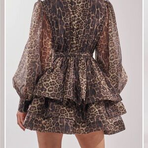 Akira Leopard Print Women's Dress